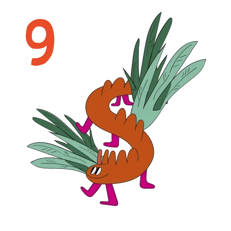 9