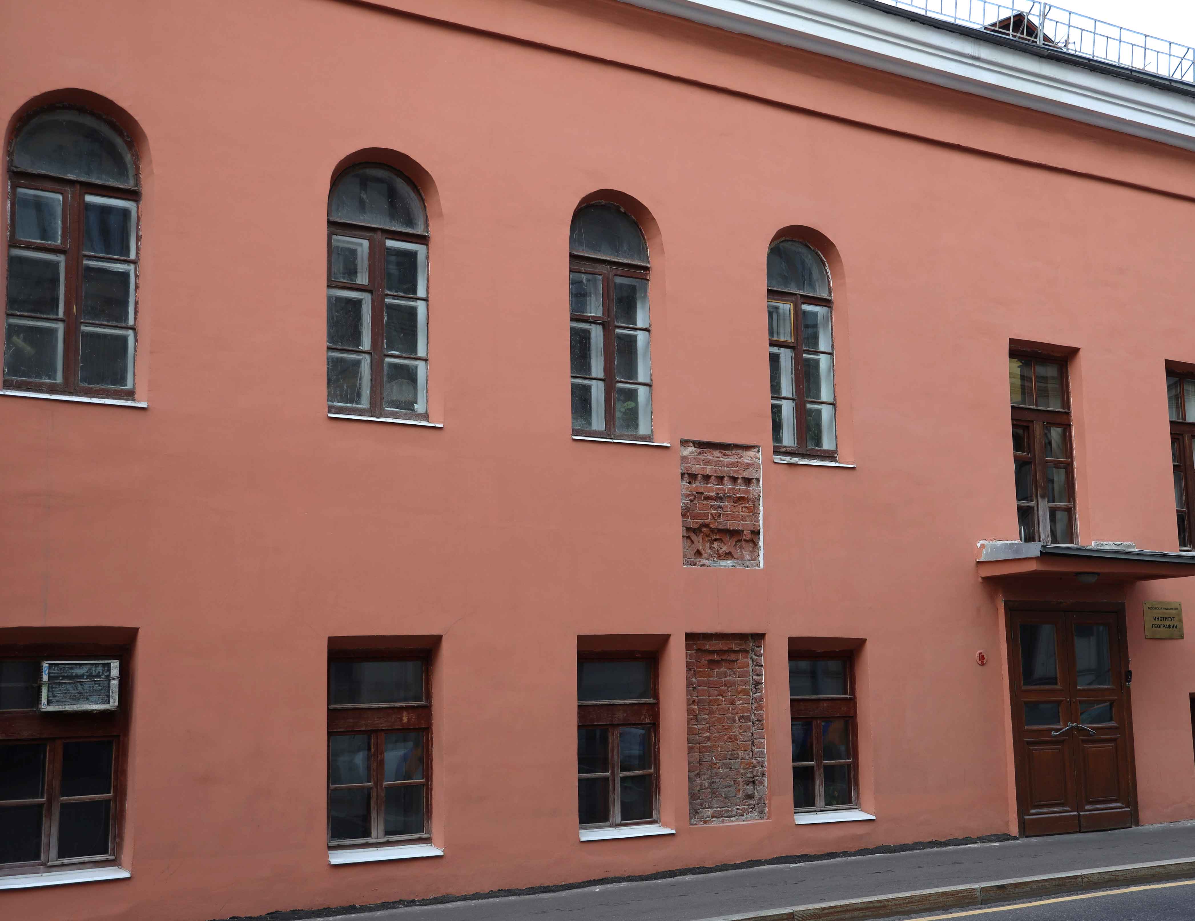 Главный дом городской усадьбы в Старомонетном переулке