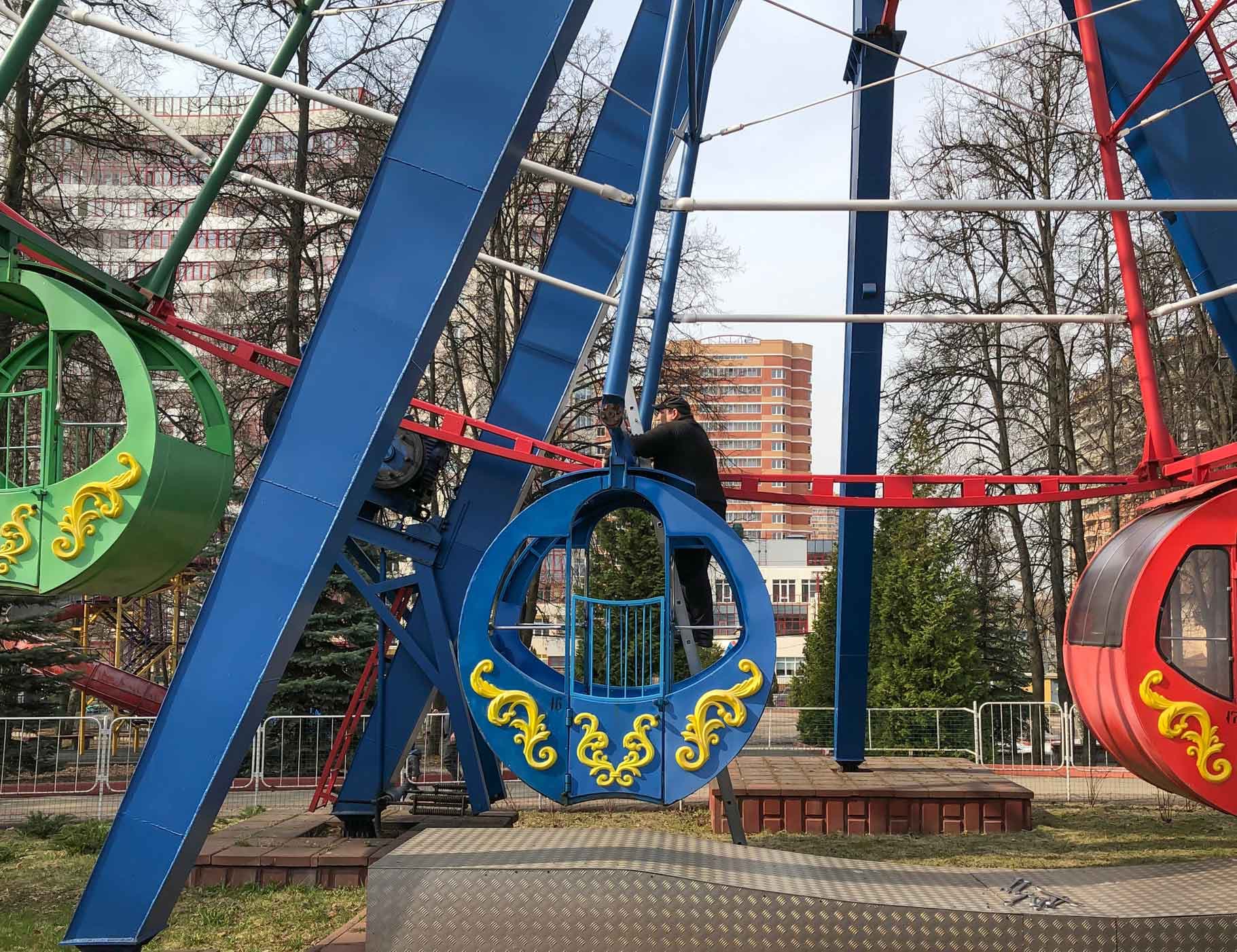 Центральный парк города Видное