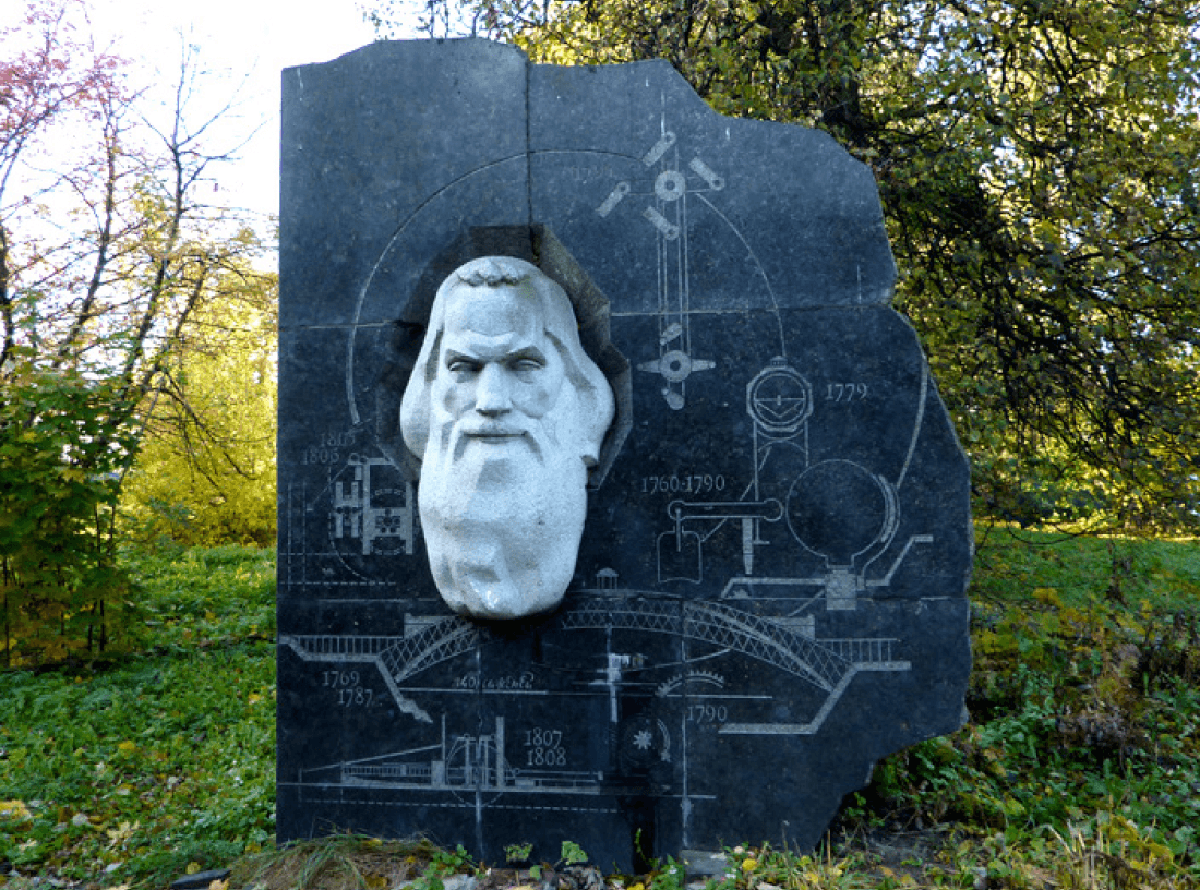 Горельеф И.П.&nbsp;Кулибина