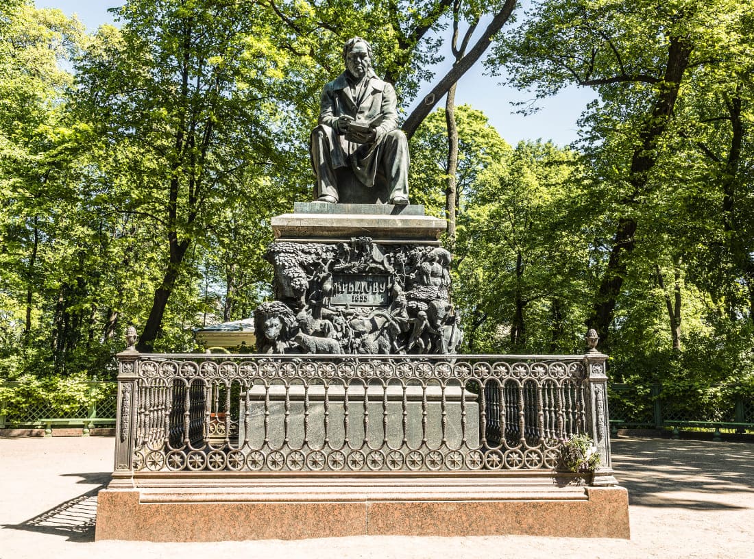 Памятник И.А. Крылову