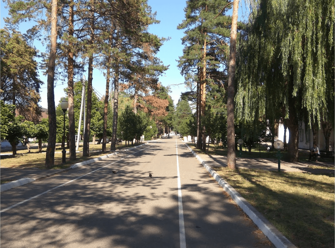 Мемориал на аллее Тысячи Сосен