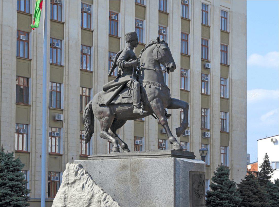 Памятник «Казакам ― основателям земли Кубанской»