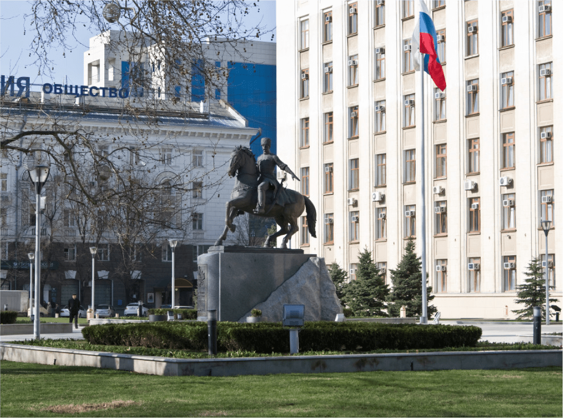 Памятник «Казакам ― основателям земли Кубанской»