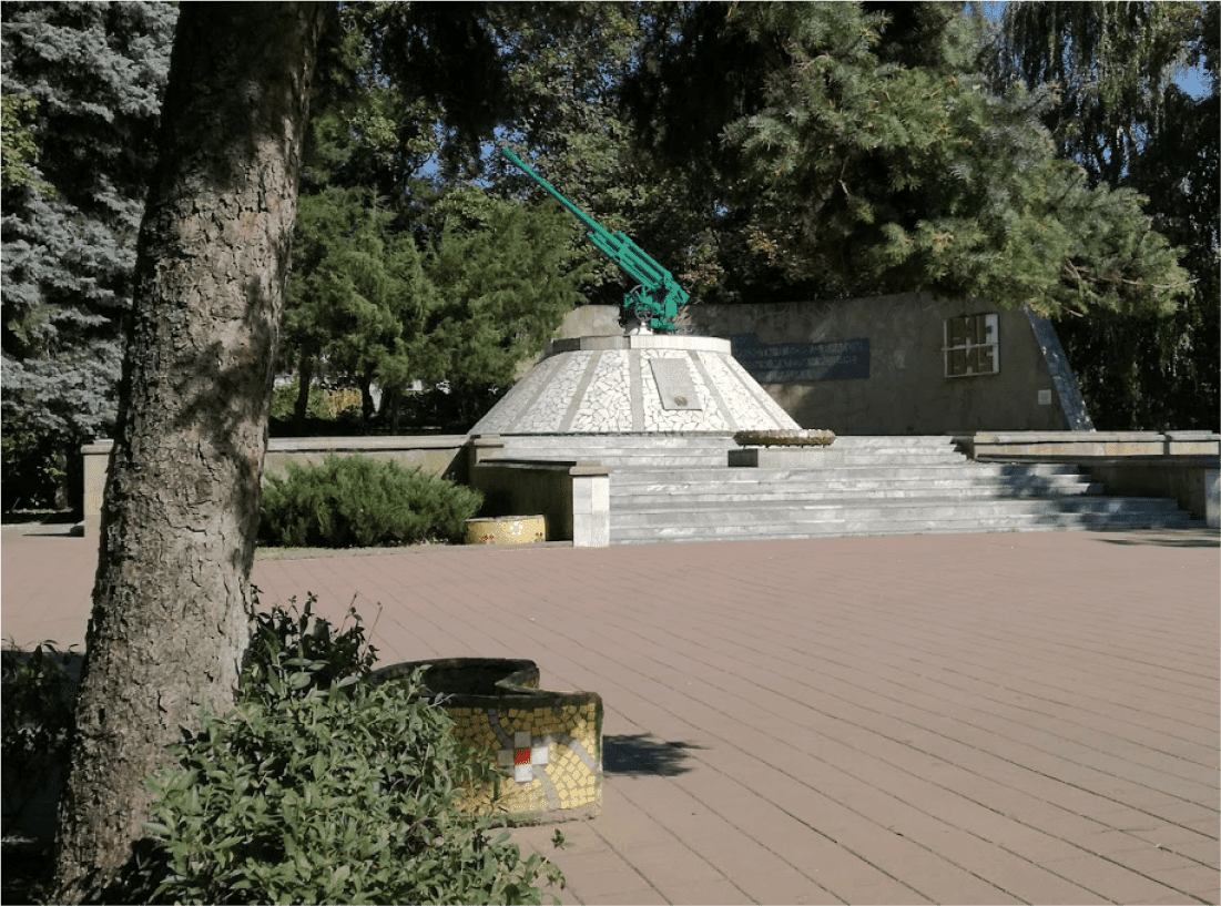 Памятник зенитчикам