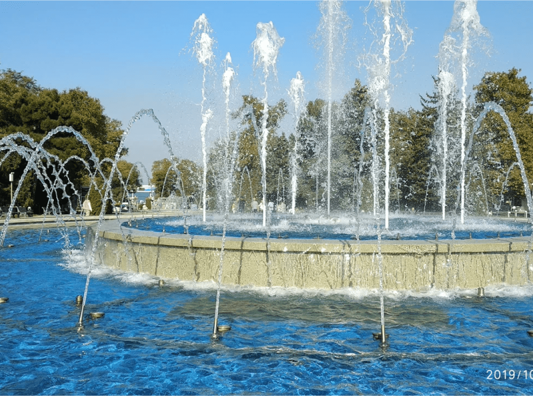 Поющий фонтанный комплекс