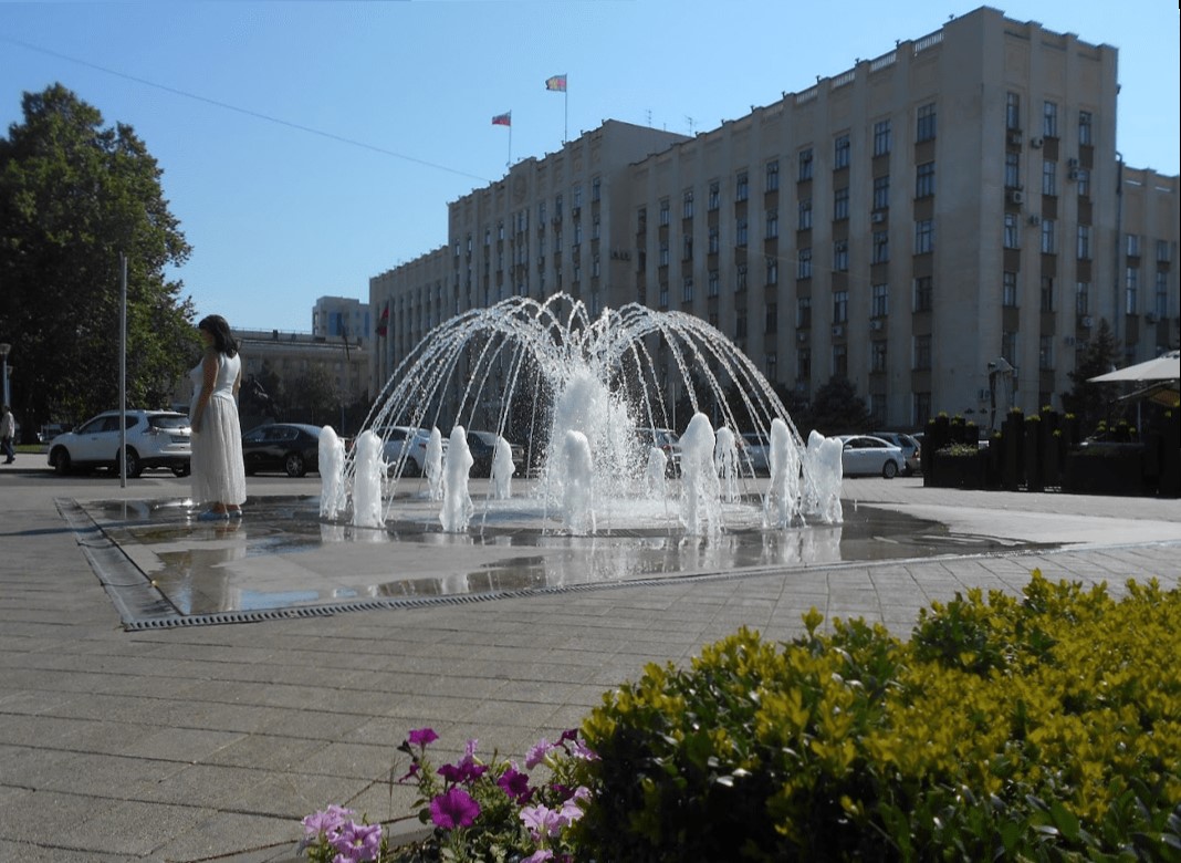Фонтан «Роза ветров»
