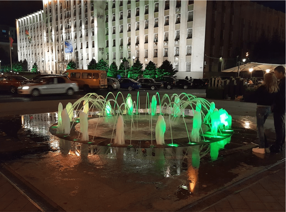 Фонтан «Роза ветров»