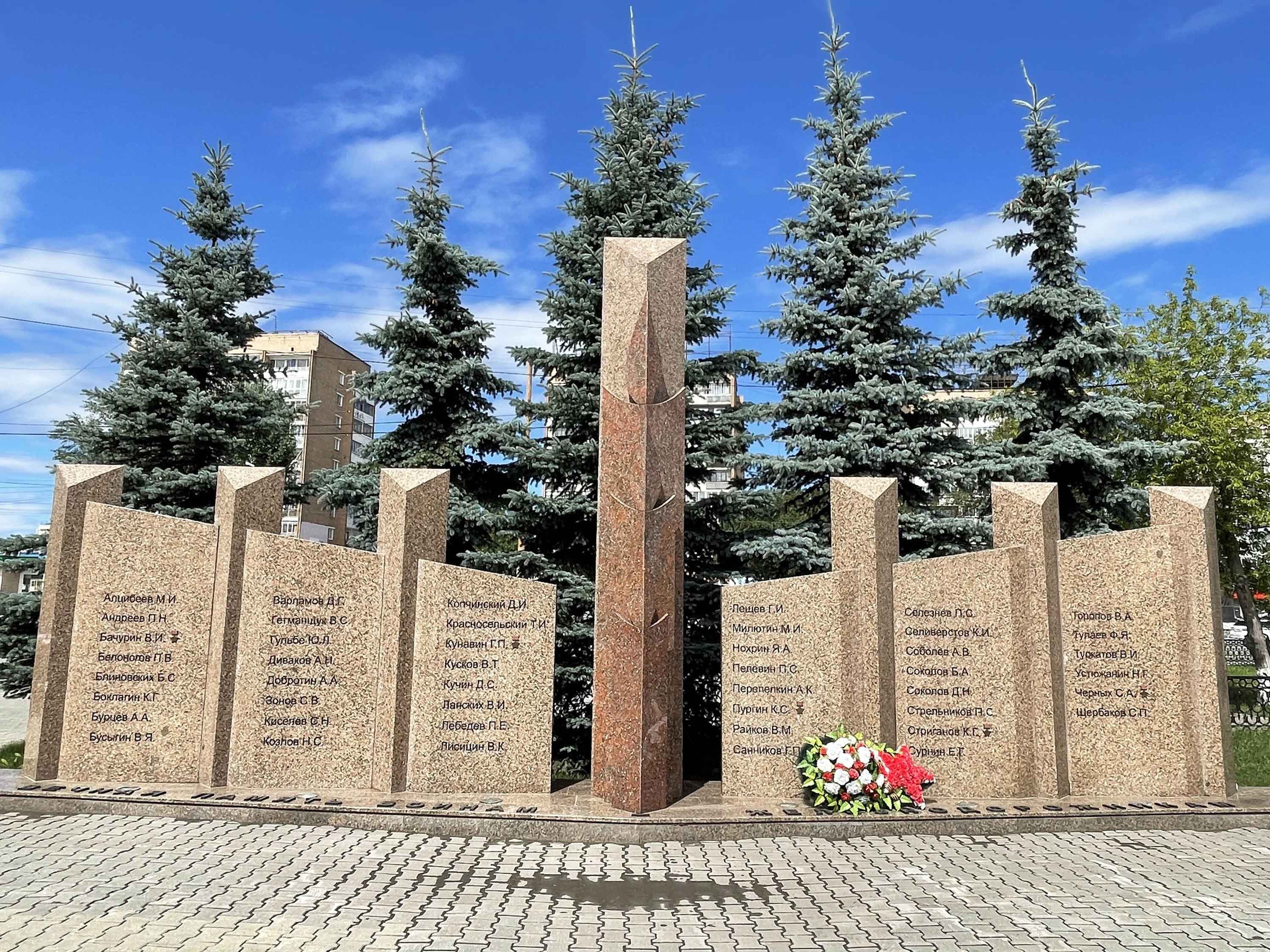 Мемориал погибшим воинам-железнодорожникам