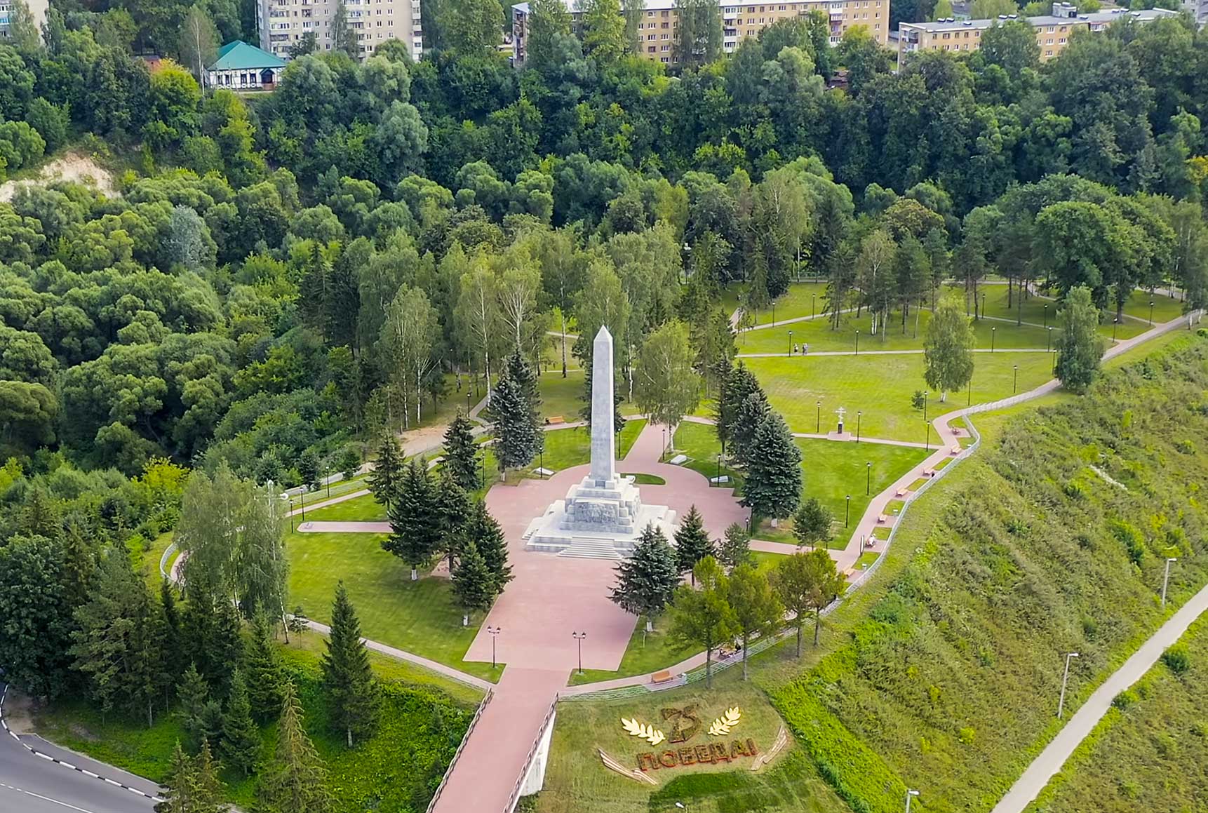 Обелиск освободителям Ржева