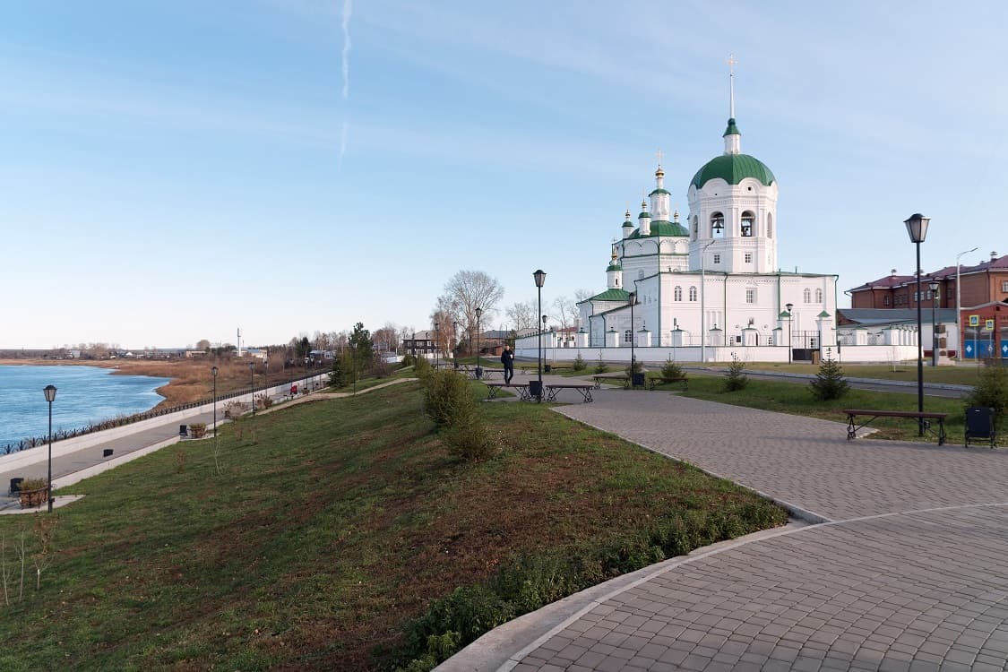 Набережная Енисея