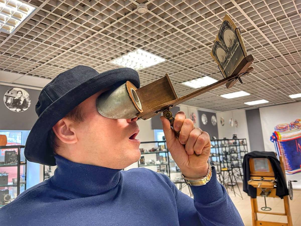 Экскурсия в музей фотографии «Искра»