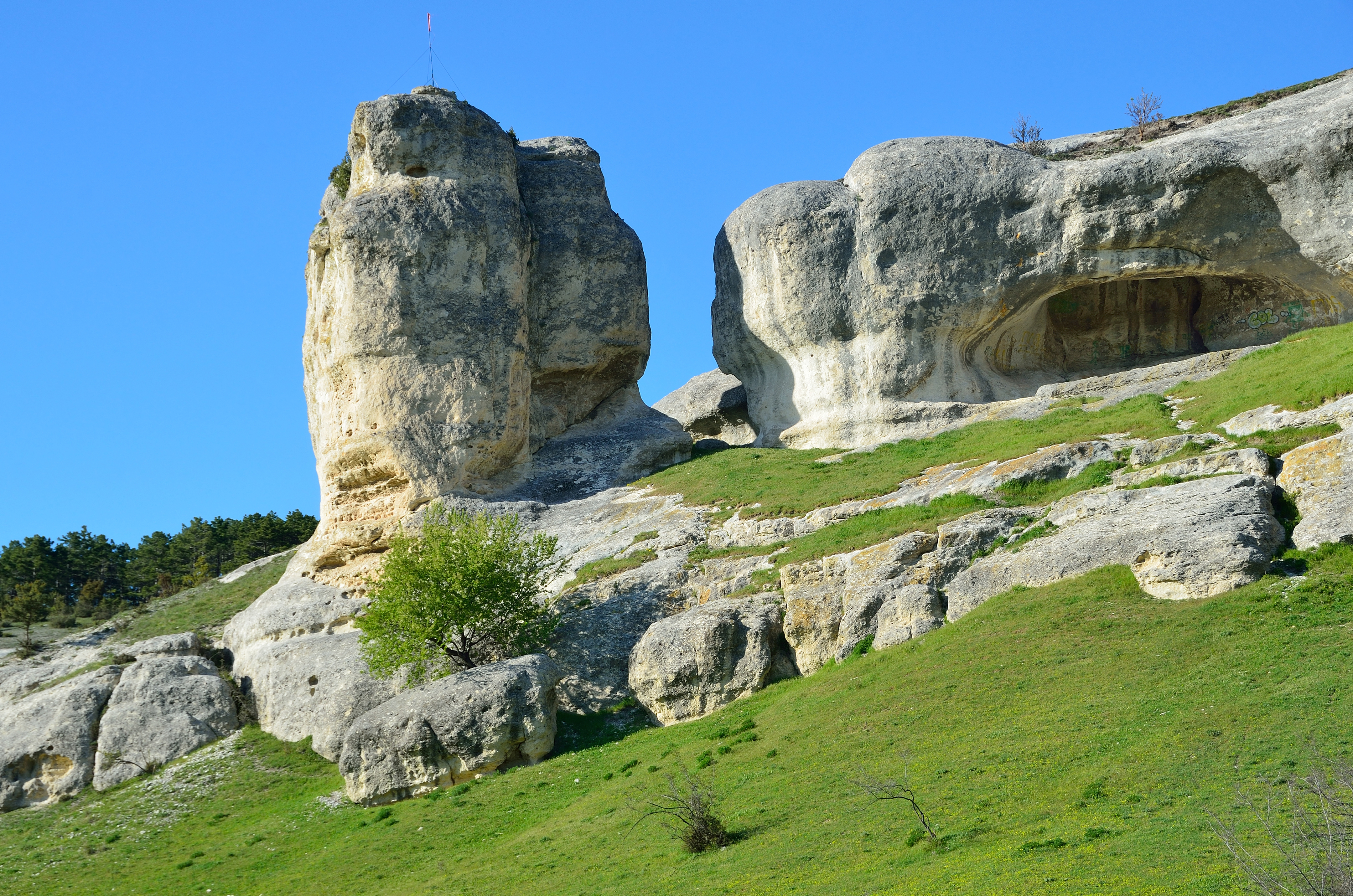 Природные сфинксы долины реки Чурук-Су
