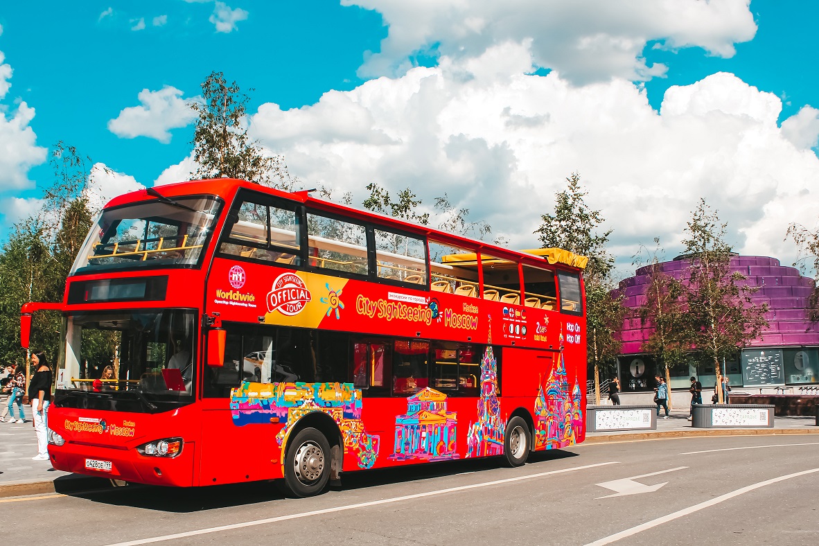 Экскурсия на двухэтажном автобусе City Sightseeing в Москве