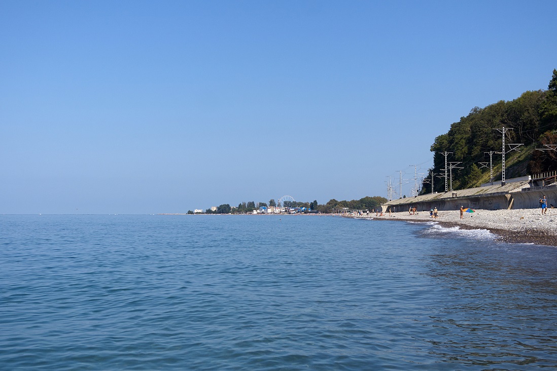 Пляж «Лагуна» в Лазаревском