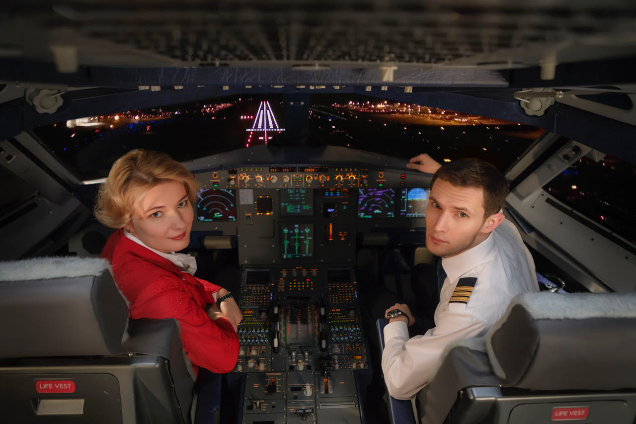 Полет на авиатренажерах «Аэробус A320» или «Боинг 737»