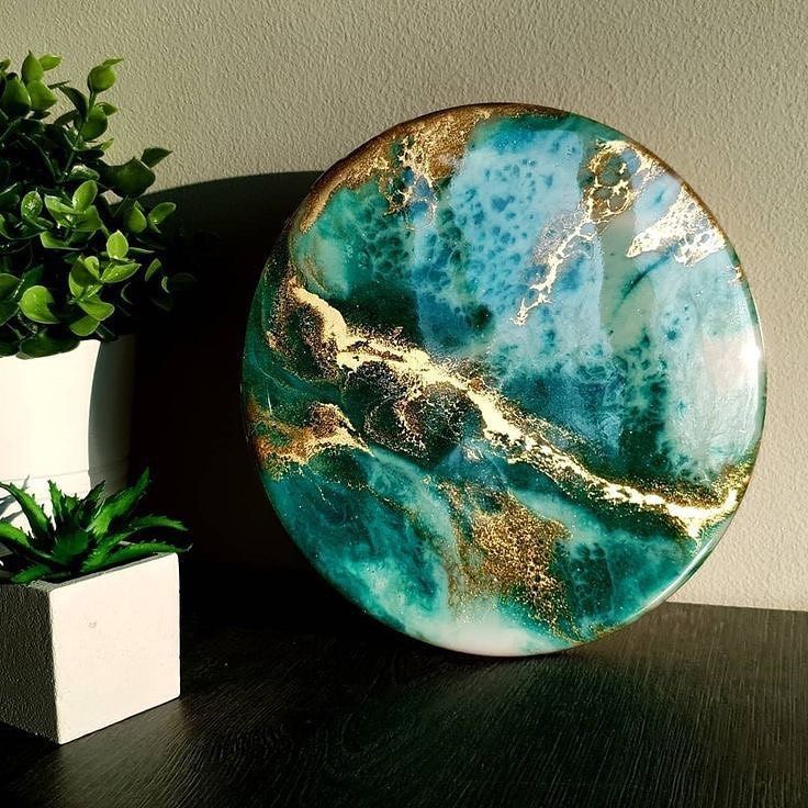 Мастер-класс resin-art