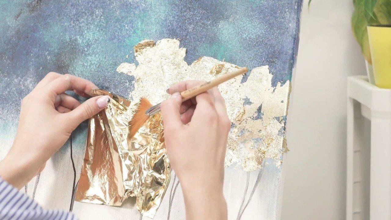 Мастер-класс «Поталь и Фактурная паста»