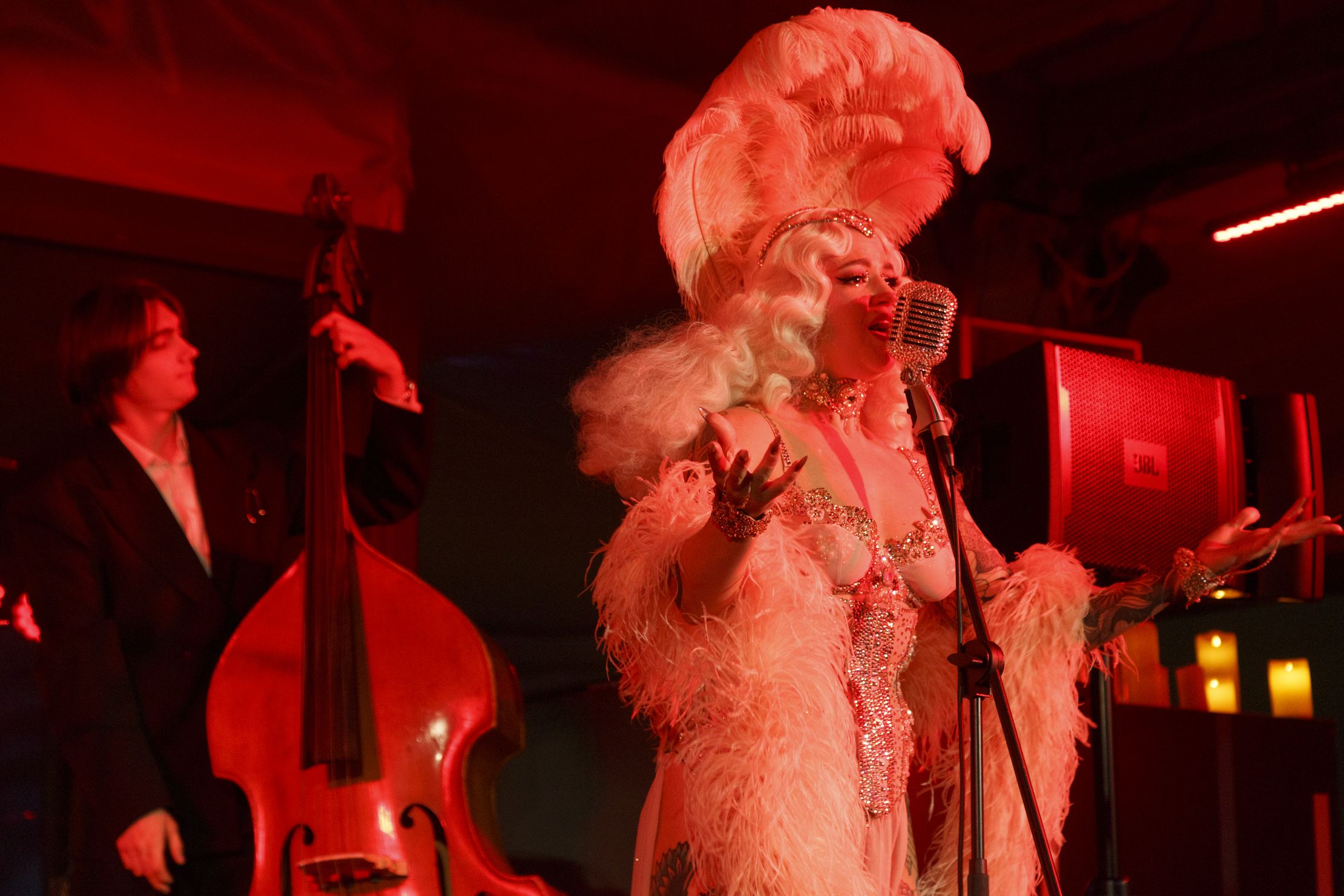 «Jazz cabaret»: Бурлеск-шоу на панорамной крыше в сопровождении живого джаза!