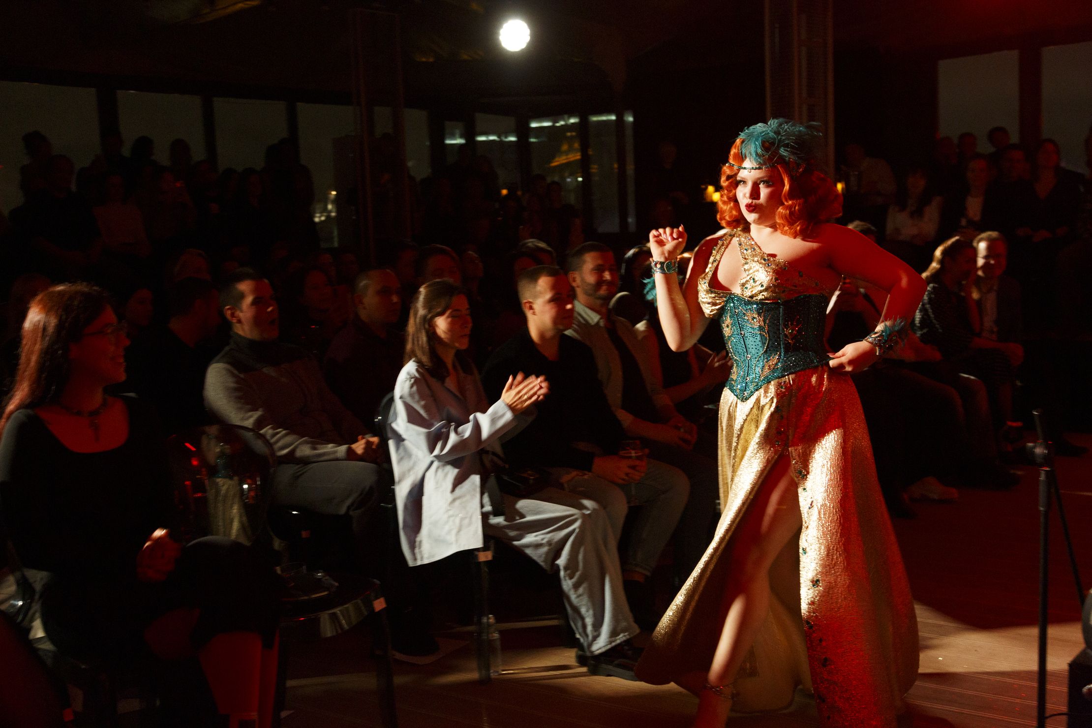 «Jazz cabaret»: Бурлеск-шоу на панорамной крыше в сопровождении живого джаза!