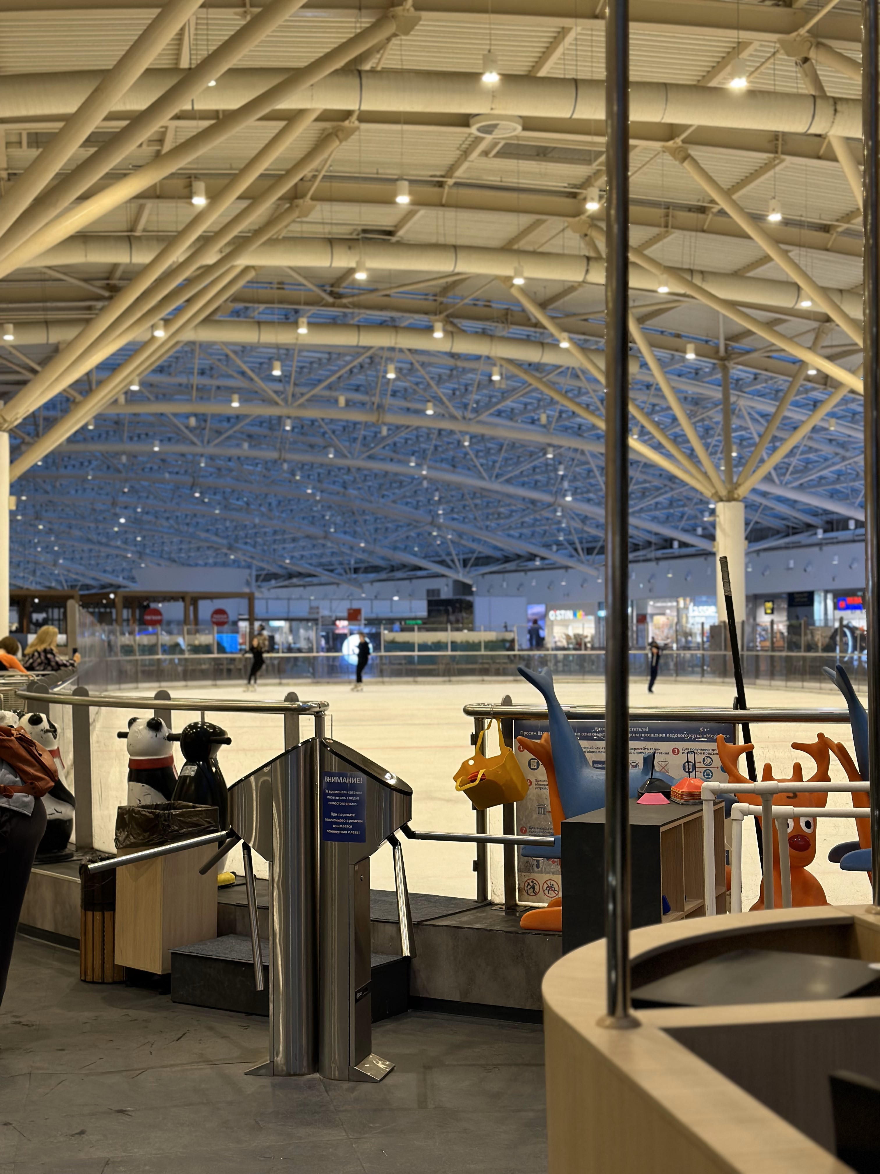 Каток Mega Ice в ТЦ «Авиапарк»