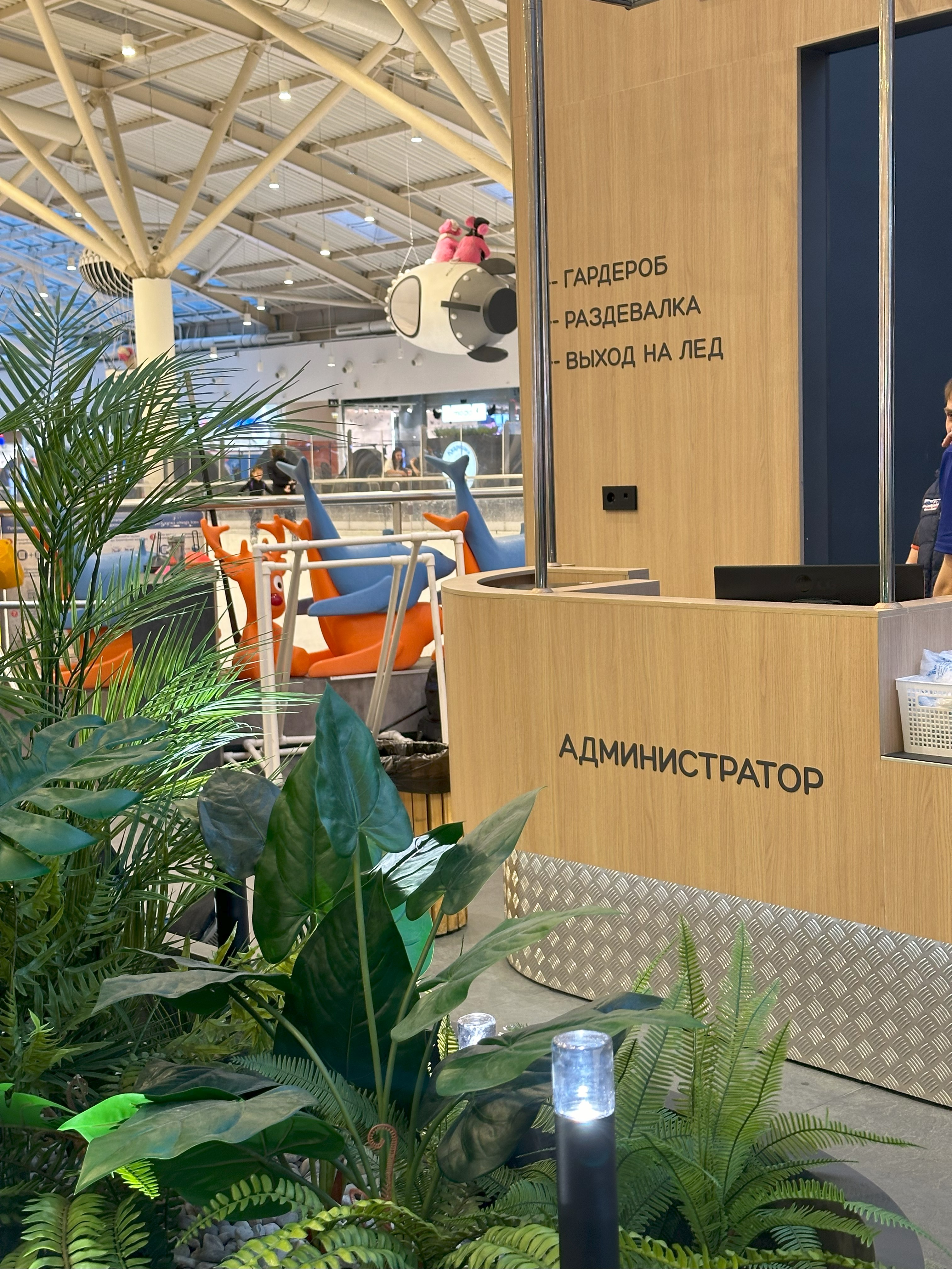 Каток Mega Ice в ТЦ «Авиапарк»
