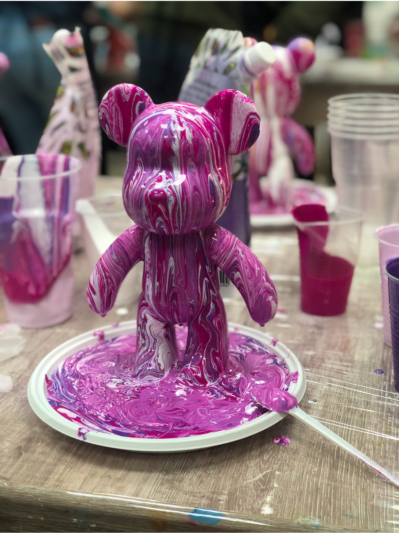 Мастер-класс «Мишка Bearbrick» в студии на Маяковской