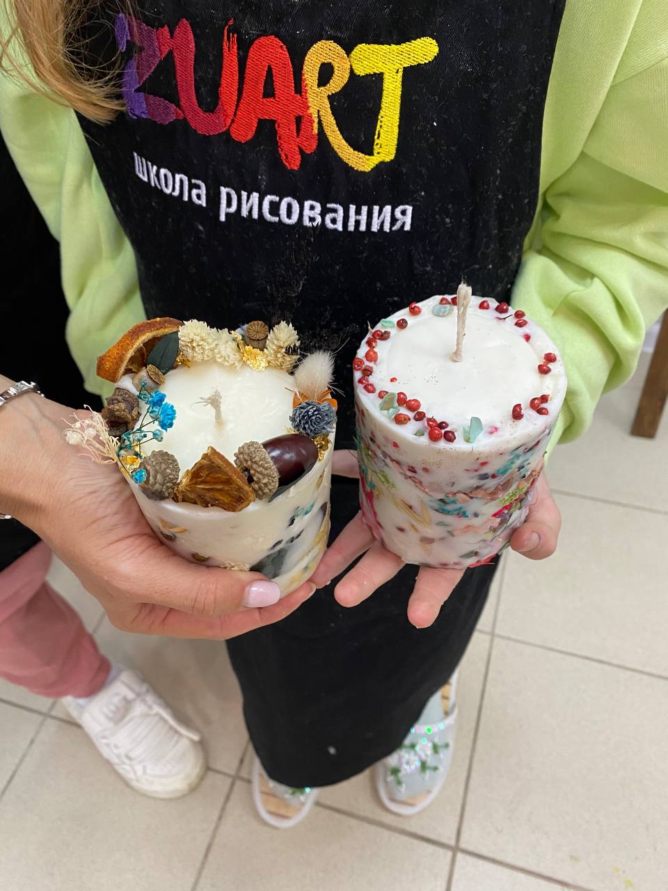 Мастер-класс «Ботанические свечи» в Москве