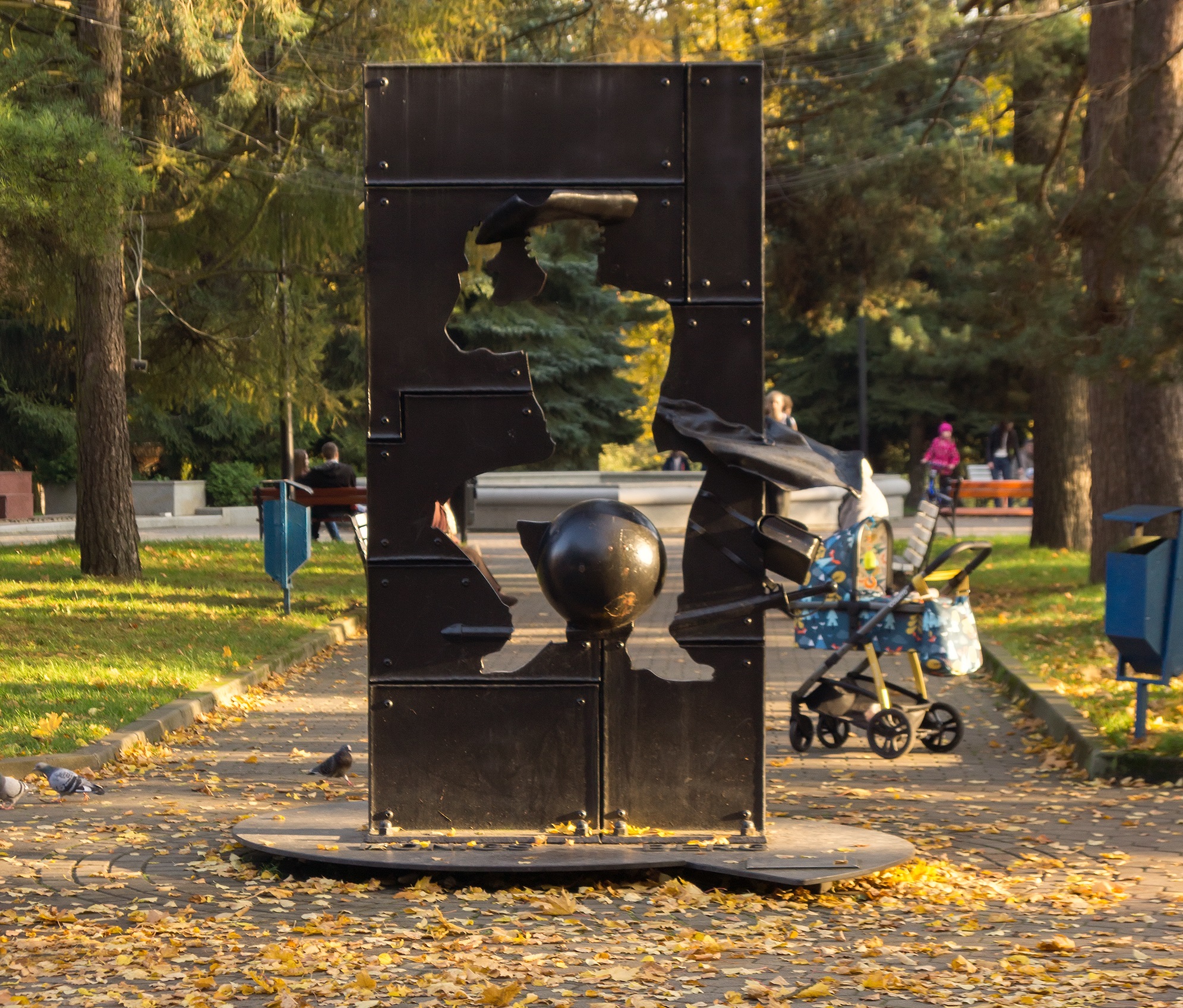 Памятник барону Мюнхгаузену