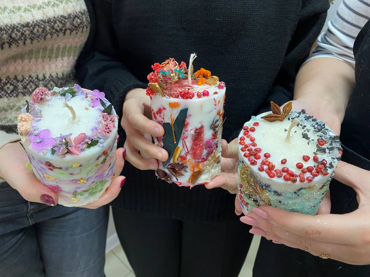 Мастер-класс «Ботанические свечи» в Москве