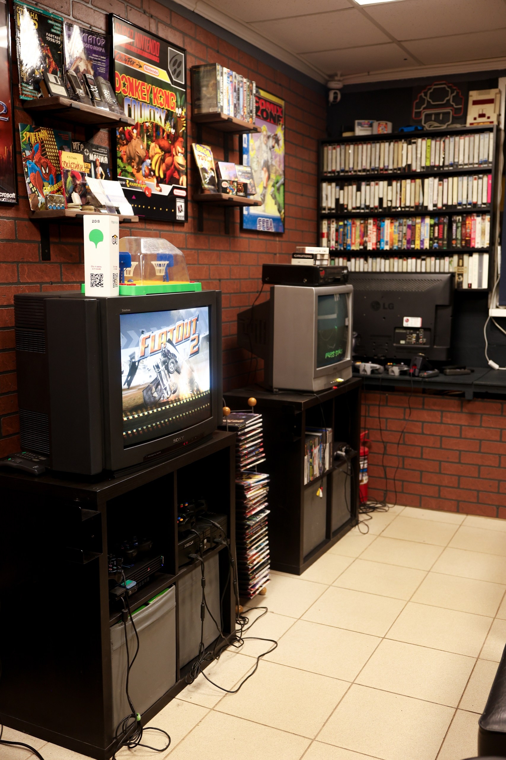 Посещение ретро игрового клуба 90-х и 00-х / Retro Gaming Club