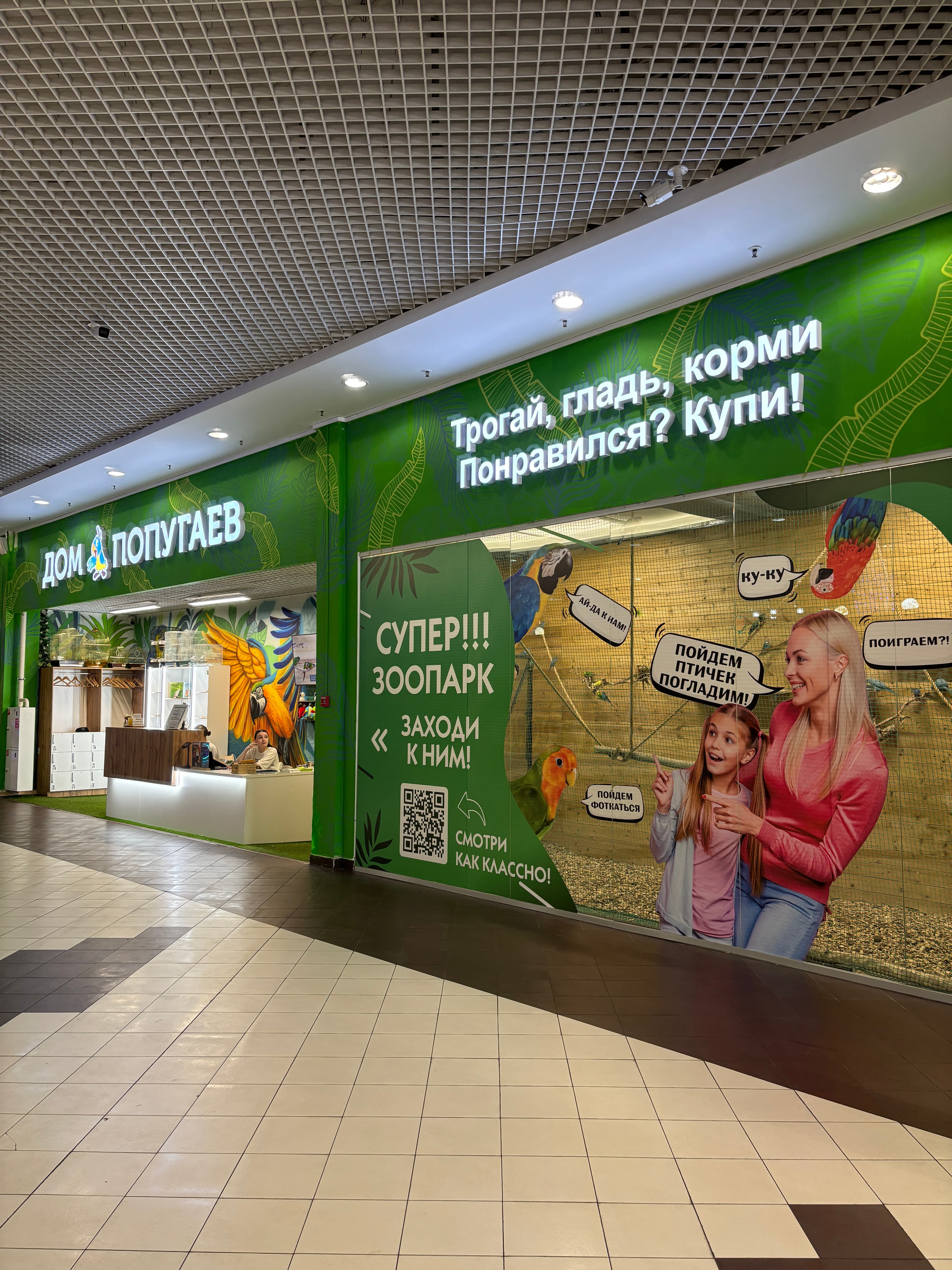 Дом попугаев в Краснодаре