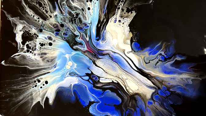 Мастер-класс Fluid Art