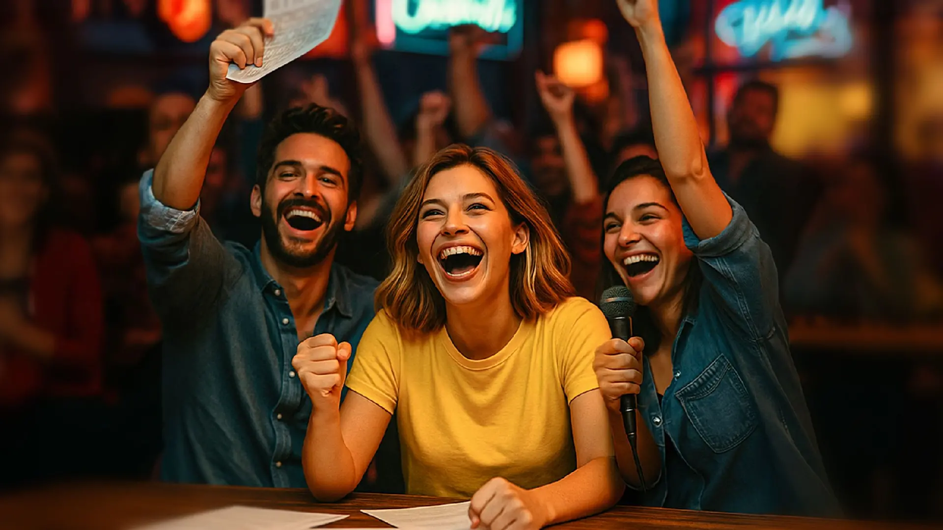 Музыкальное лото в Москве со стендап комиком