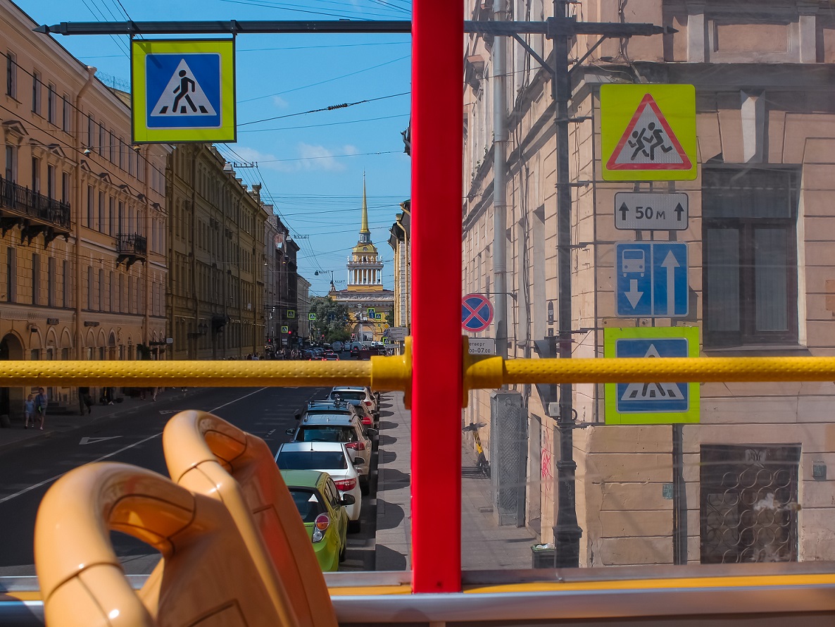 Экскурсия на двухэтажном автобусе City Sightseeing в Санкт-Петербурге