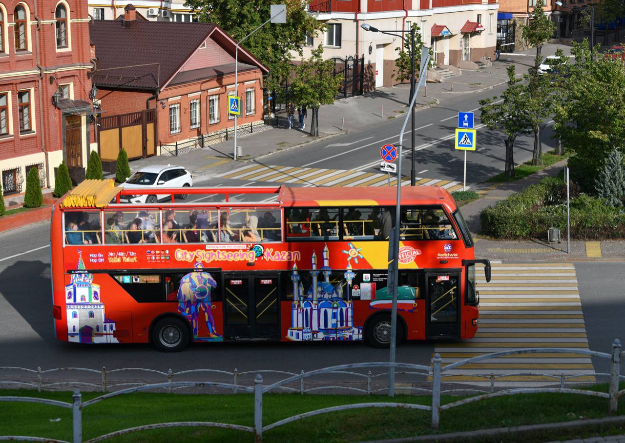 Экскурсия на двухэтажном автобусе City Sightseeing в Казани