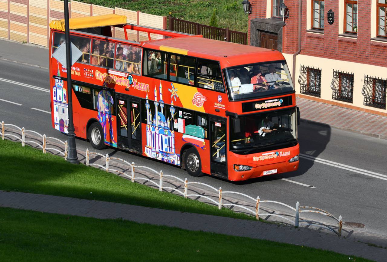 Экскурсия на двухэтажном автобусе City Sightseeing в Казани