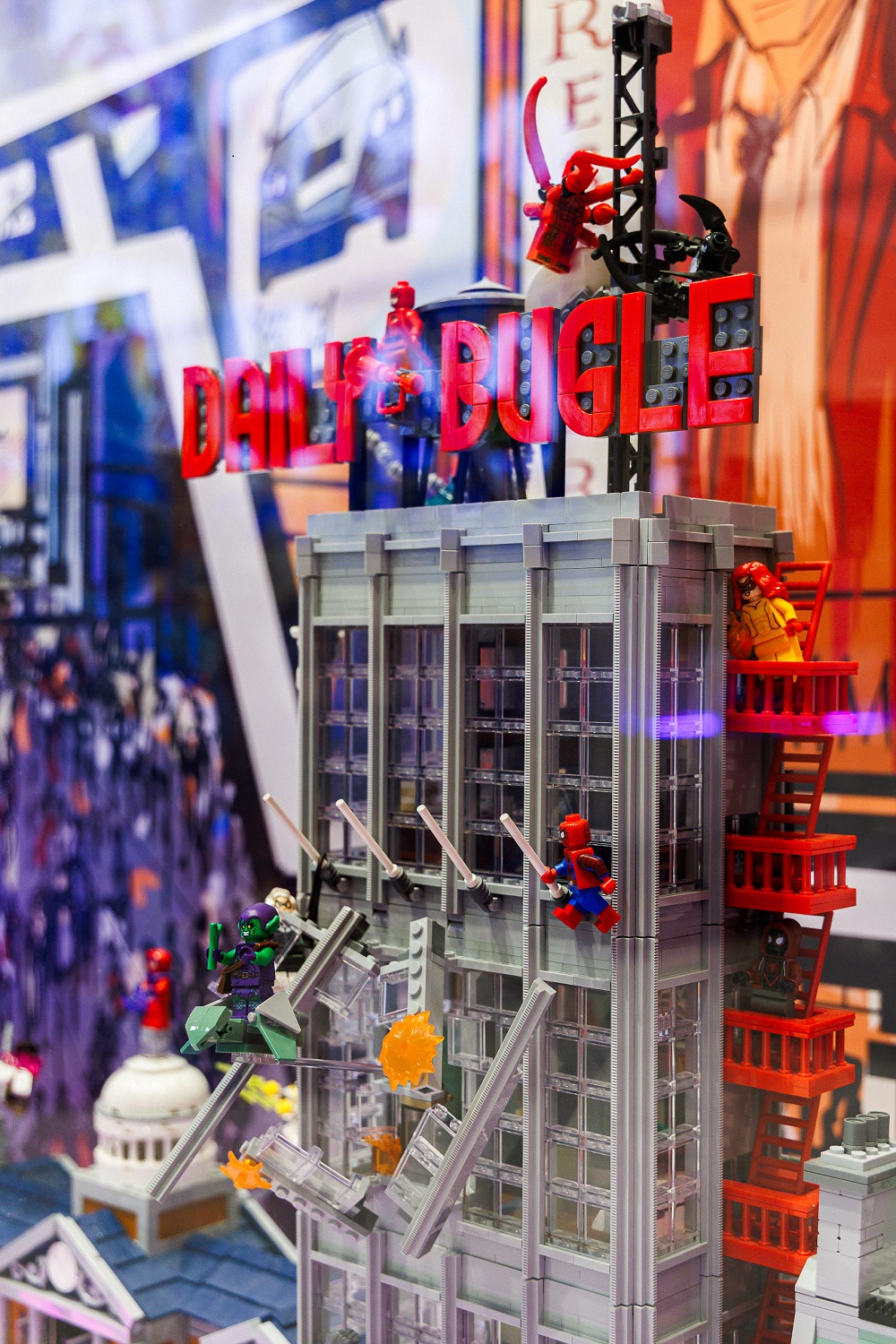 Пространство из лего Brick Star Land