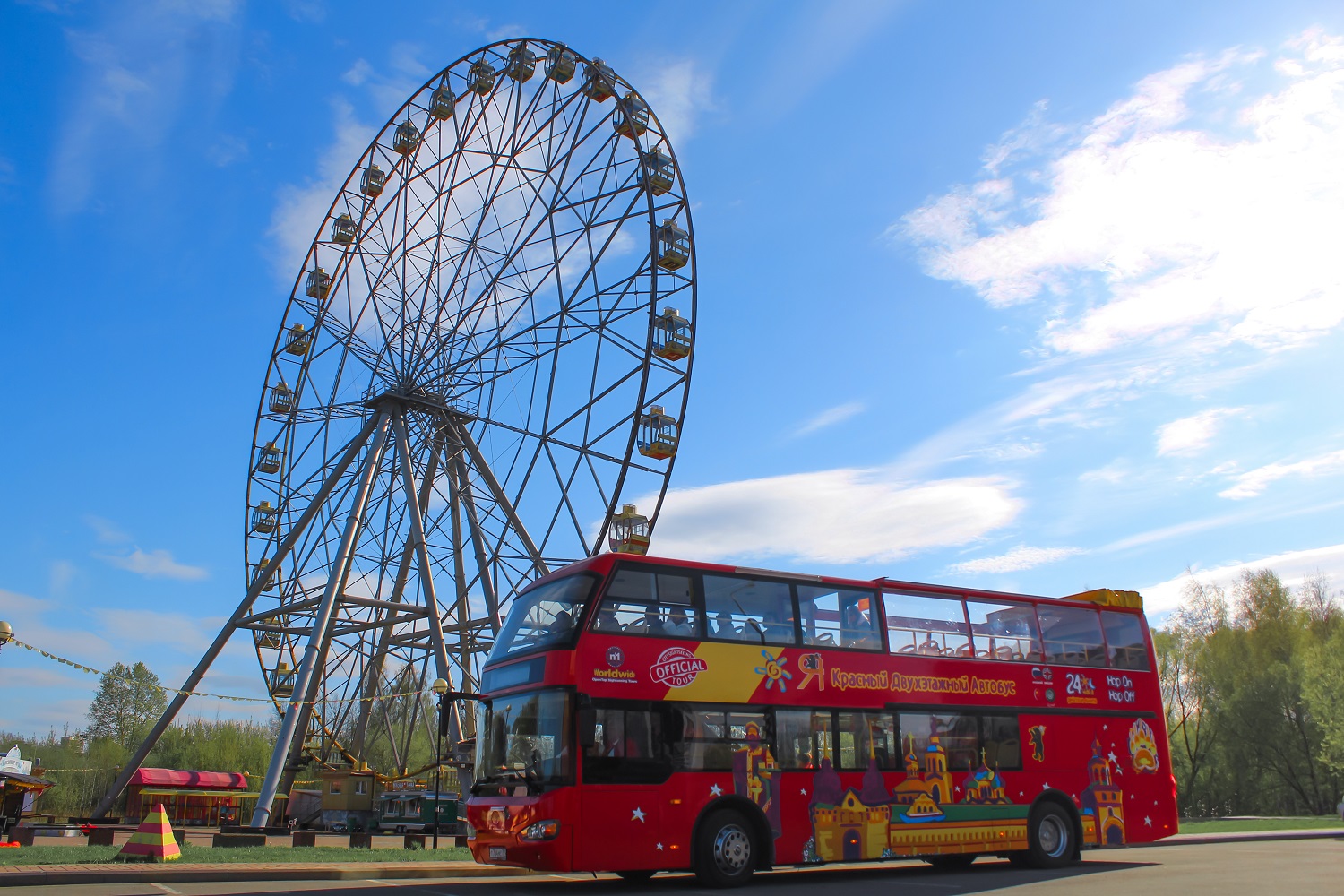 Экскурсия на двухэтажном автобусе City Sightseeing в Ярославле