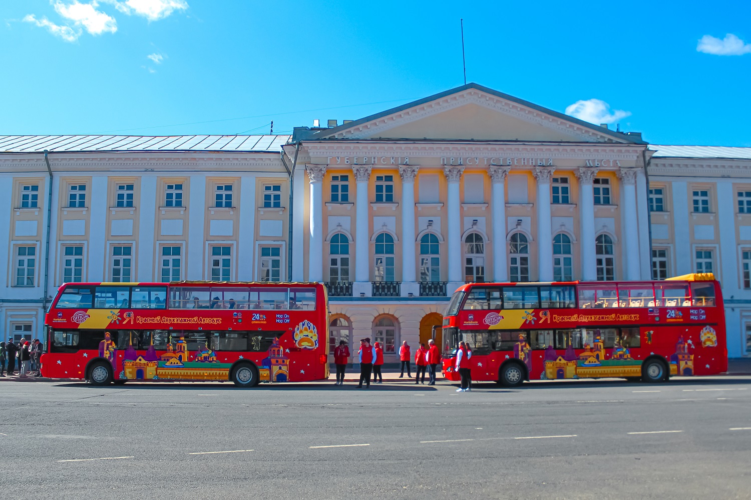 Экскурсия на двухэтажном автобусе City Sightseeing в Ярославле