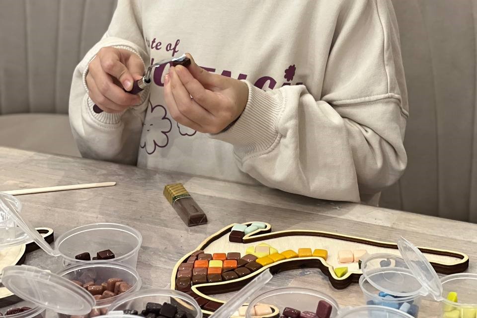 Мастер-класс «Мозаика из безопасной смальты для детей»