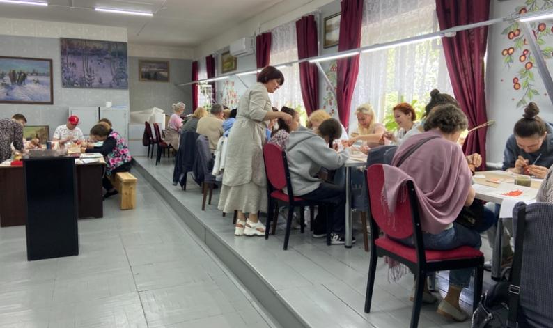 Мастер-класс по технике Холуйской лаковой миниатюры
