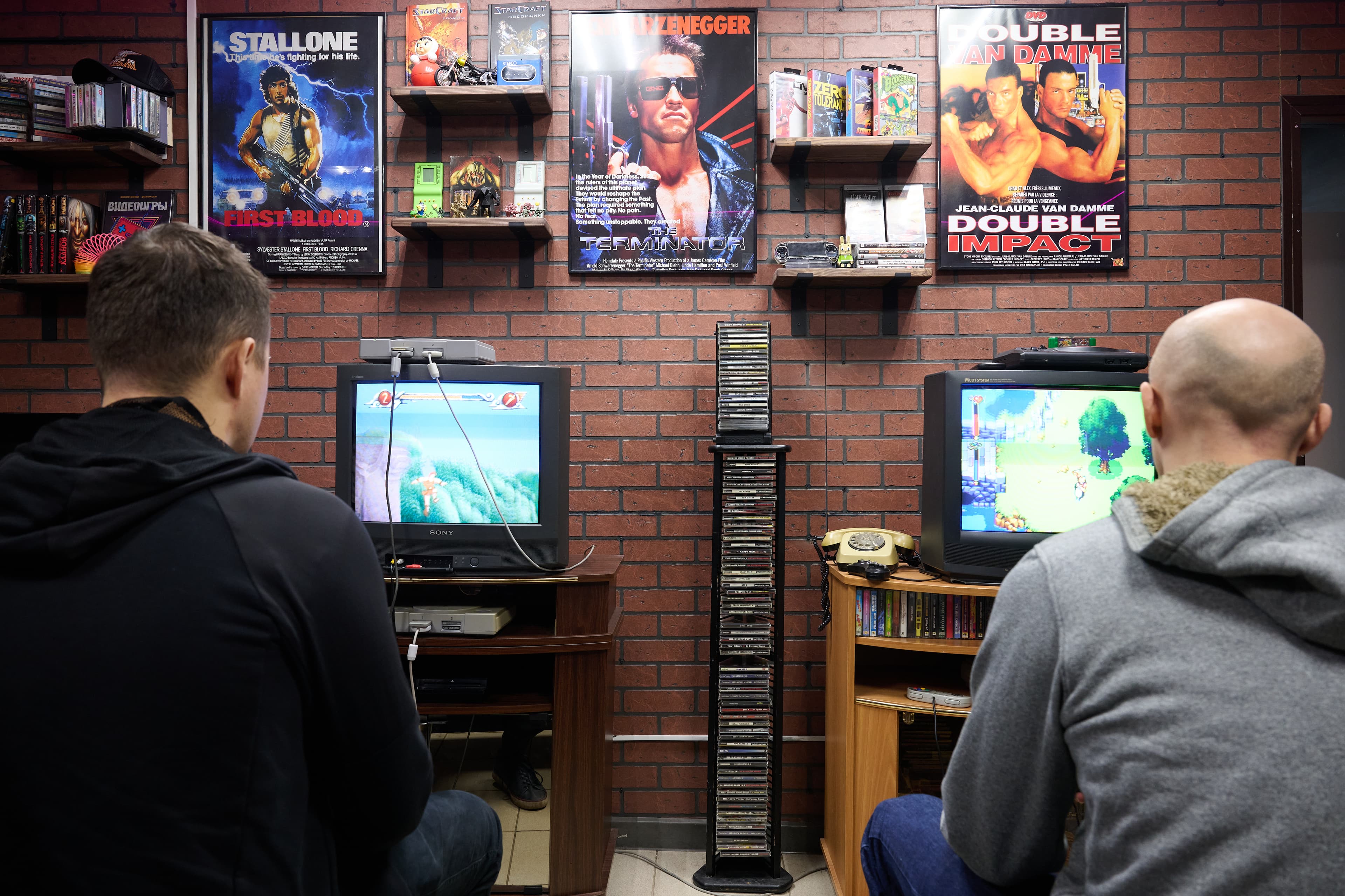 Посещение ретро игрового клуба 90-х и 00-х / Retro Gaming Club