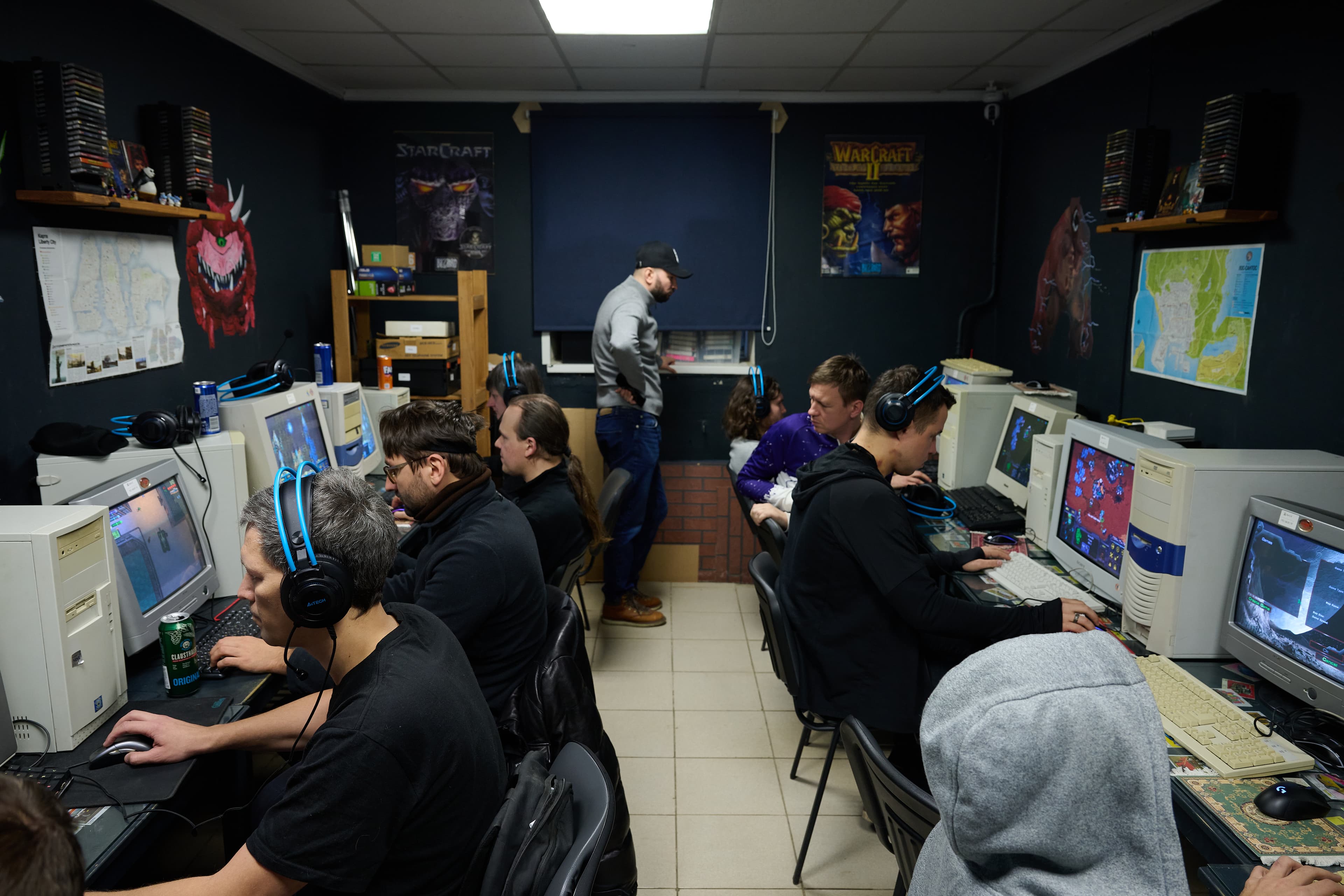 Посещение ретро игрового клуба 90-х и 00-х / Retro Gaming Club