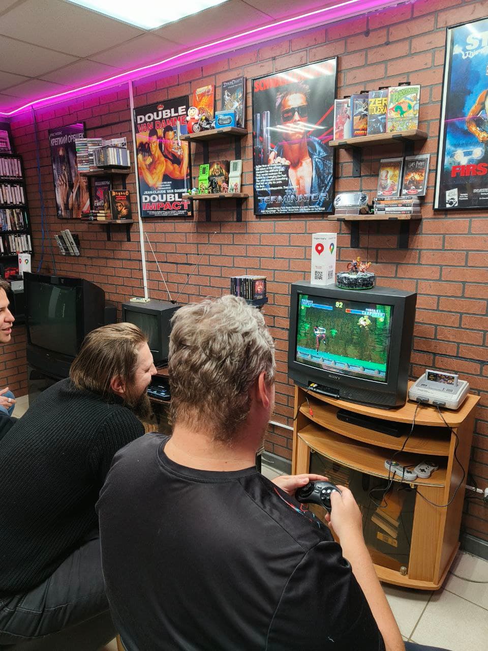 Посещение ретро игрового клуба 90-х и 00-х / Retro Gaming Club