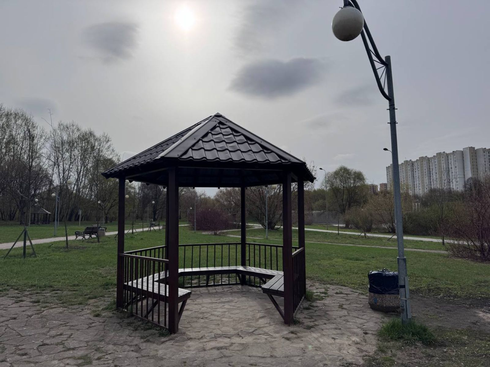 Бронирование беседки №10 в парке имени Шкулева