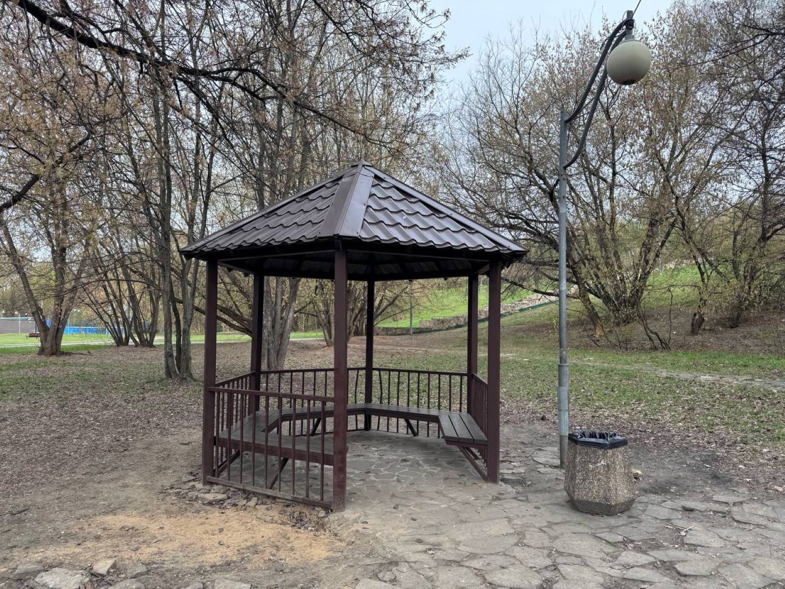 Бронирование беседки №11 в парке имени Шкулева