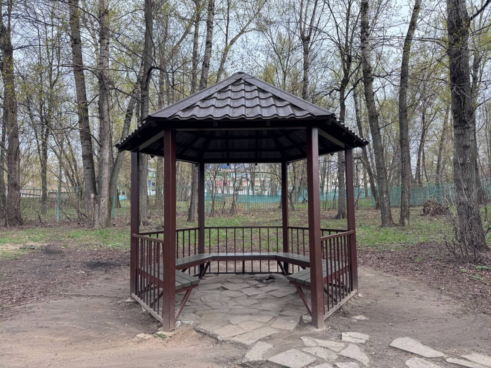 Бронирование беседки №2 в парке имени Шкулева