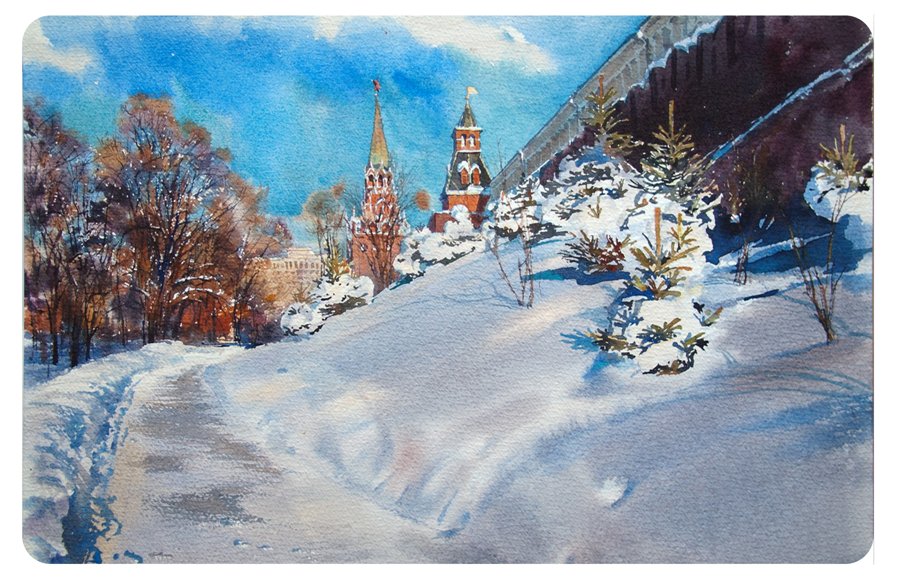 Мастер-класс «Акварельный пейзаж»