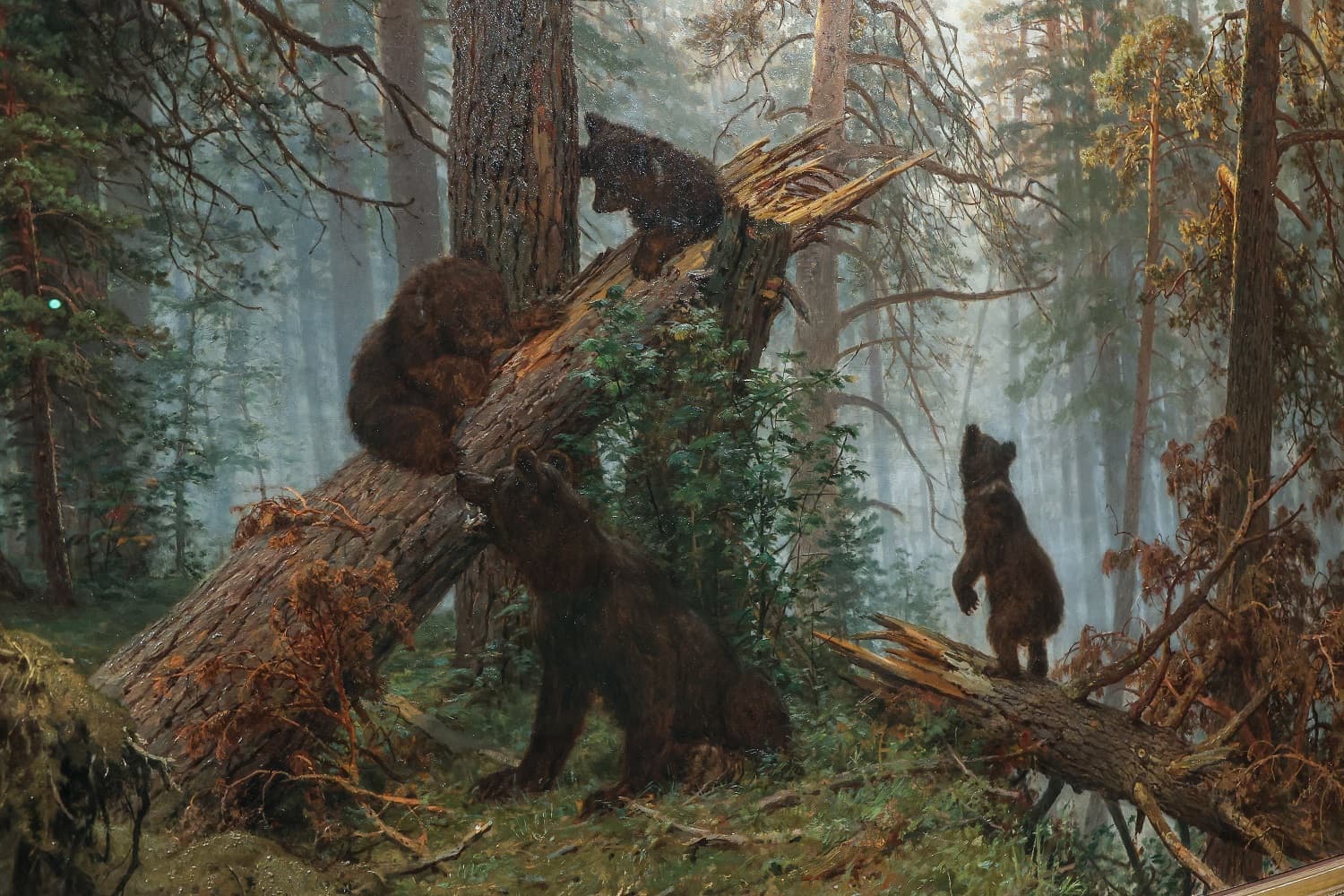 Утро в сосновом лесу, 1889 – Иван Шишкин